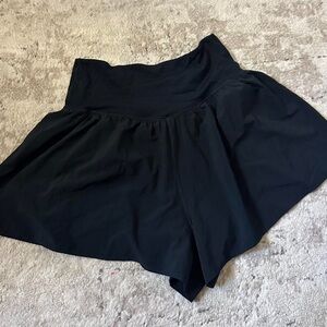 Aerie offline black athletic shorts